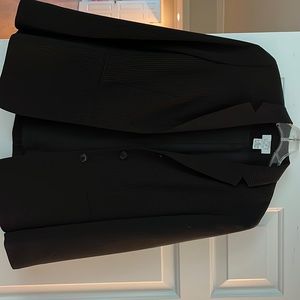 Ann Taylor Loft pinstripe suit